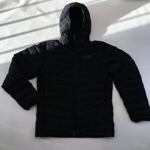 Mountain Hardwear StretchDown Hooded Jacket Black M